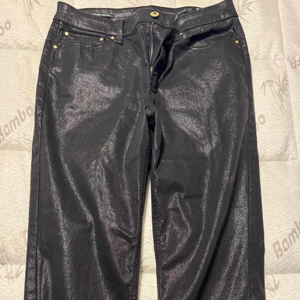 Talbots Black Straight Leg Jeans